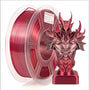 iSANMATE Silk Gradient Red-Silver PLA 1.75mm Filament 1kg roll