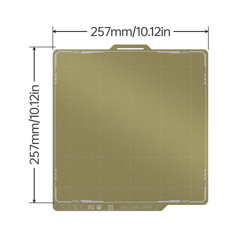 BIQU Panda Build Plate Bamboo P1P/P1S/X1C PEI Plate