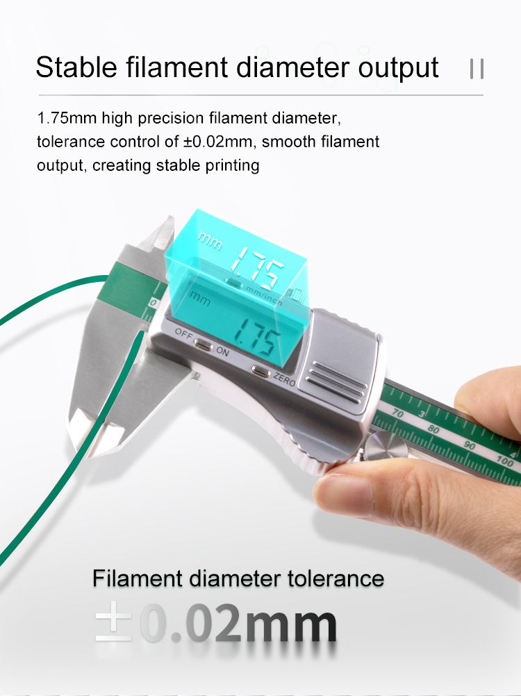 iSANMATE Green ABS filament 1.75mm 1kg roll