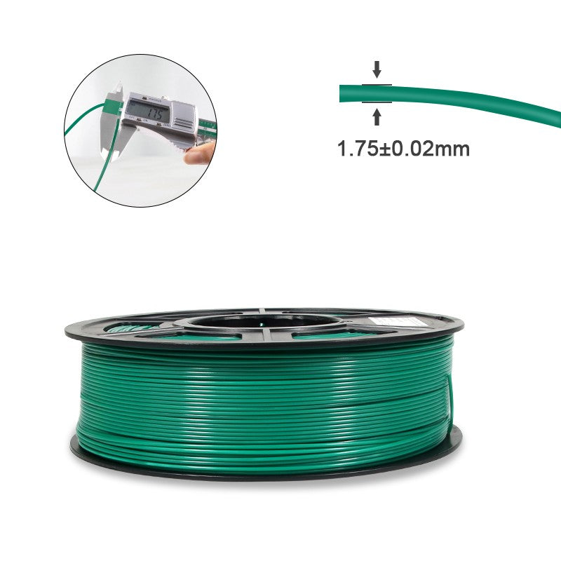 iSANMATE Green ABS filament 1.75mm 1kg roll