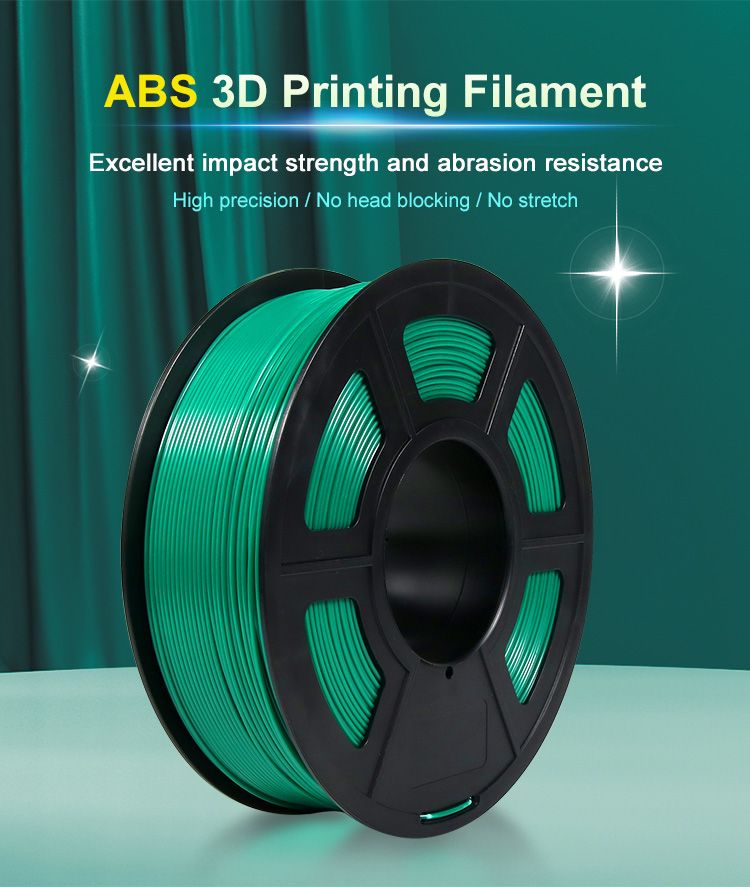 iSANMATE Green ABS filament 1.75mm 1kg roll