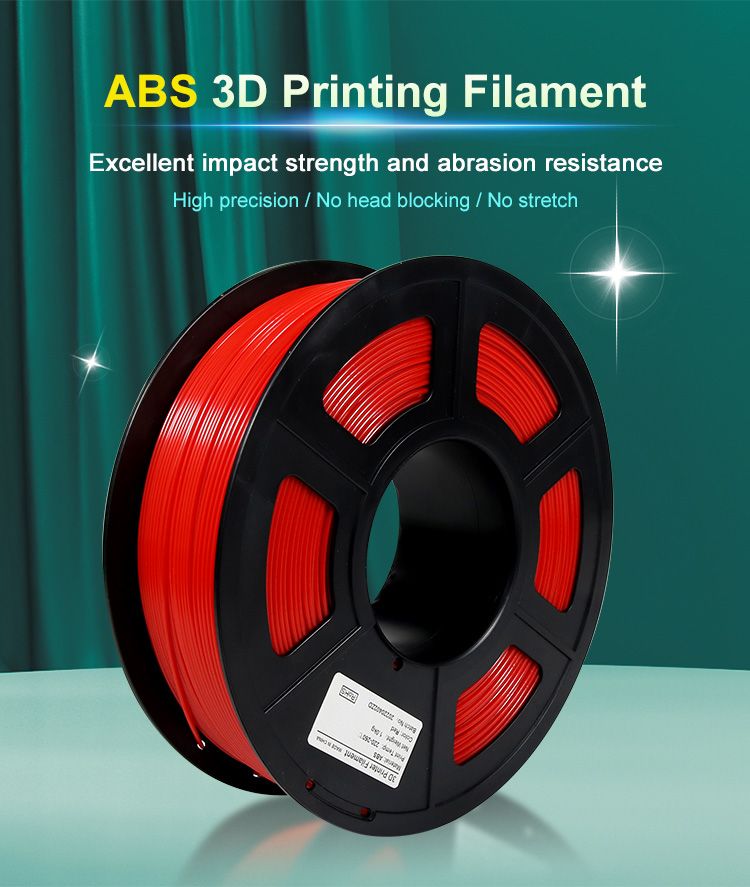 iSANMATE Red ABS filament 1.75mm 1kg roll