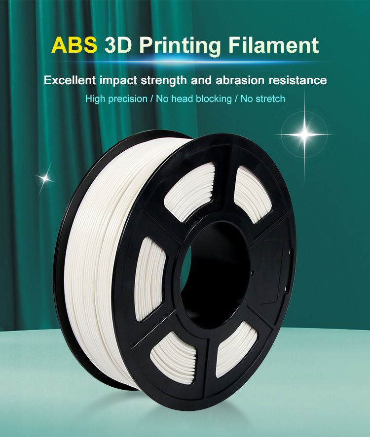 iSANMATE White ABS filament 1.75mm 1kg roll