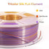 iSANMATE  Silk Gold-Purple-Copper Pla multi colour 1.75mm Filament 1kg roll