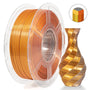 iSANMATE Silk [Gold-Silver-Copper] Pla Tri Colour 1.75mm Filament 1kg roll