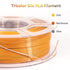 iSANMATE  Silk Gold-Silver-Copper Pla multi colour 1.75mm Filament 1kg roll