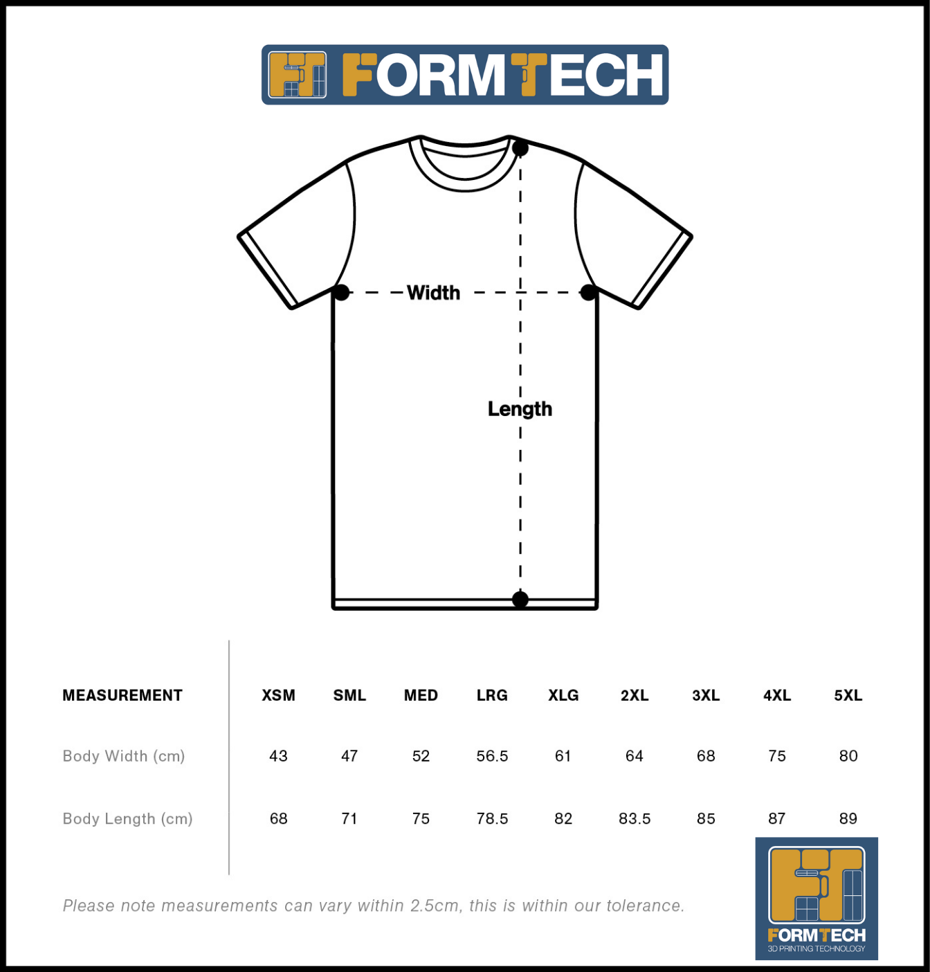 Formtech Short Sleeve Tee Shirt Mens