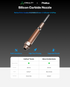 Phaetus Silicon carbide K1C (Creality) integrated nozzle