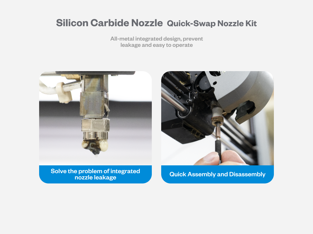 Phaetus Silicon carbide K1C (Creality) integrated nozzle