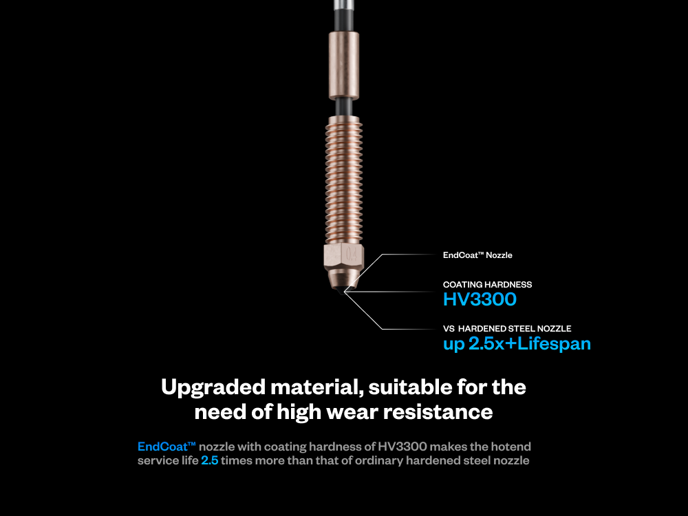 Phaetus EndCoat™ K1C (Creality) integrated nozzle