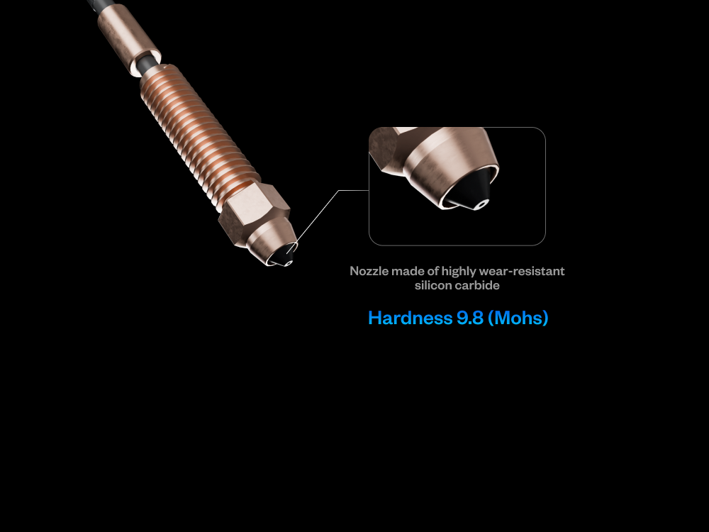 Phaetus Silicon carbide K1C (Creality) integrated nozzle