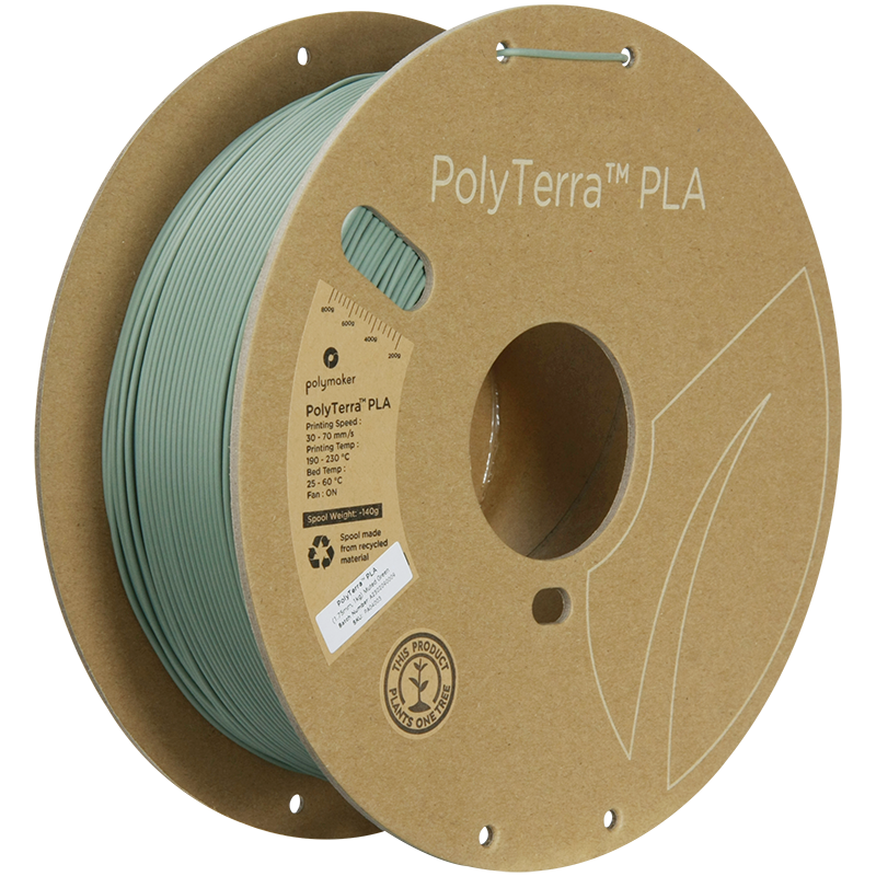 PolyTerra PLA Muted 1kg- Green