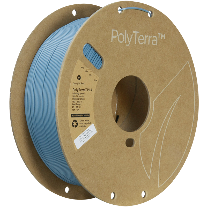 PolyTerra PLA Muted 1kg- Blue