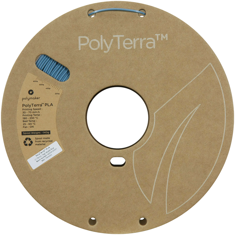 PolyTerra PLA Muted 1kg- Blue