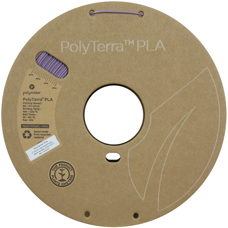 PolyTerra PLA Muted 1kg- Purple