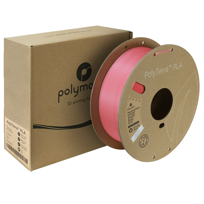 PolyTerra PLA Dual 1kg- Flamingo (Pink-Red)