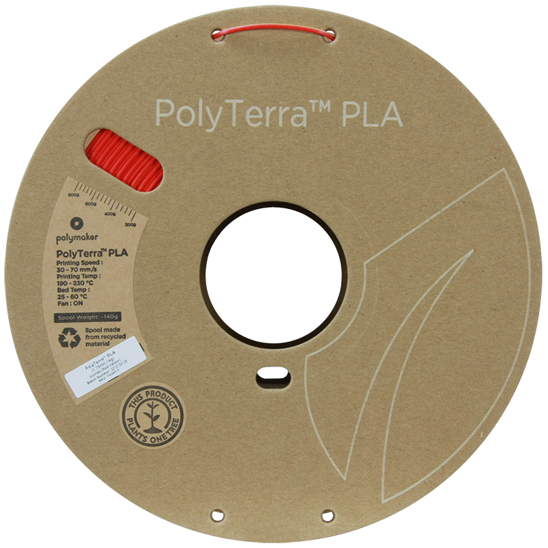 PolyTerra PLA Dual 1kg- Sunrise (Red-Yellow)