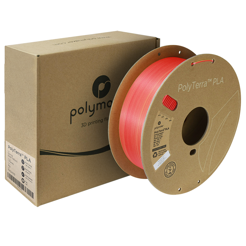 PolyTerra PLA Dual 1kg- Sunrise (Red-Yellow)