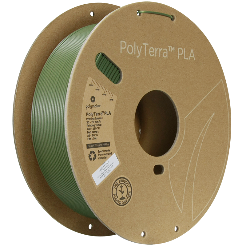 PolyTerra PLA Dual 1kg- Camouflage (Dark Green-Brown)