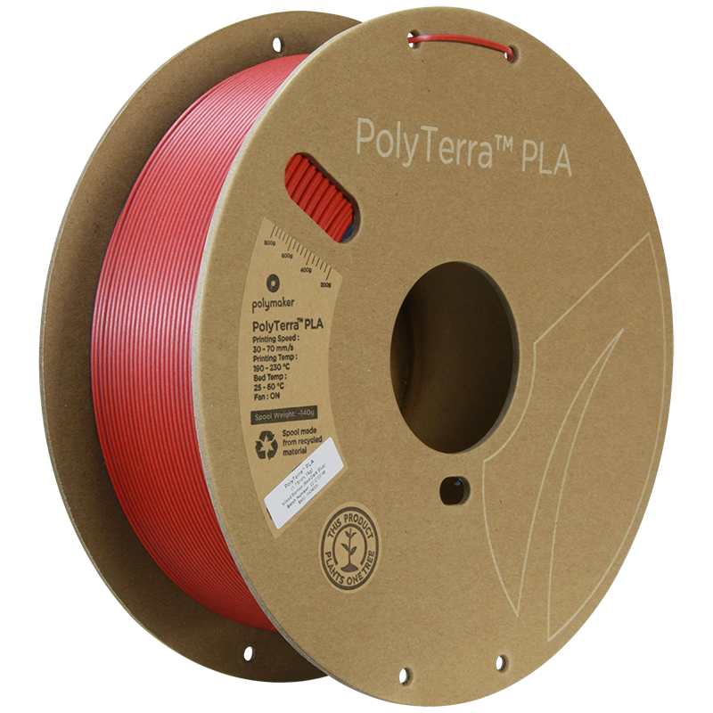 PolyTerra PLA Dual 1kg- Mixed Berries (Red-Dark Blue)