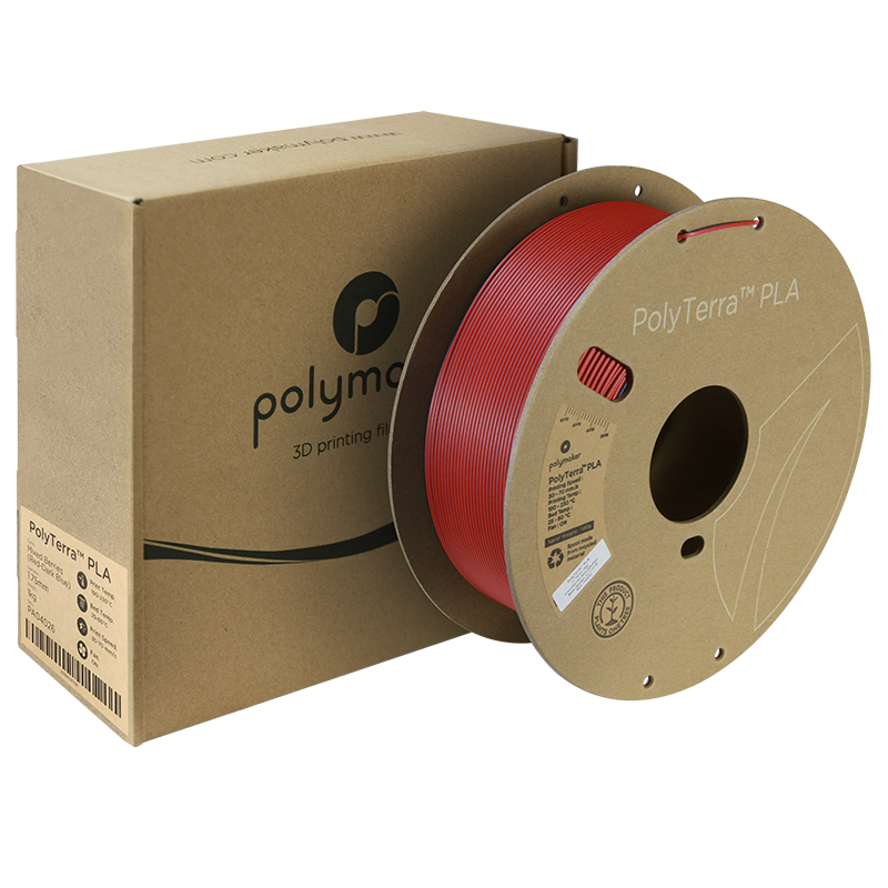 PolyTerra PLA Dual 1kg- Mixed Berries (Red-Dark Blue)