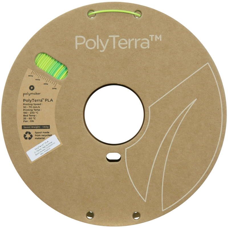 PolyTerra PLA Gradient 1kg- Summer