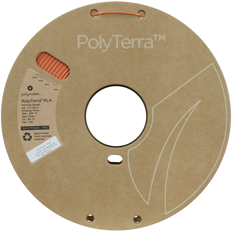 PolyTerra PLA Marble 1kg- Brick