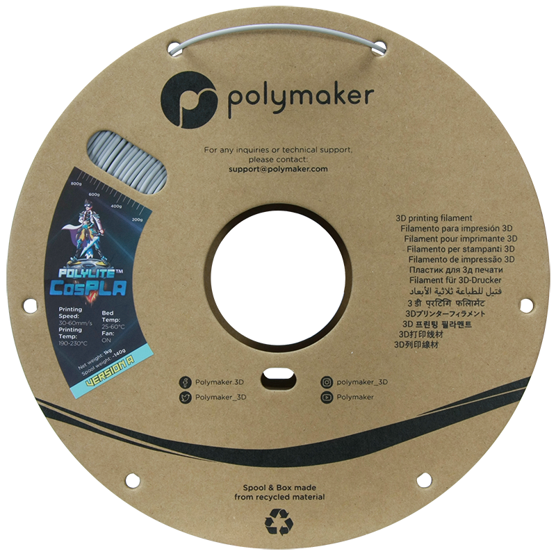 PolyLite™ CosPLA - Version A 1kg roll