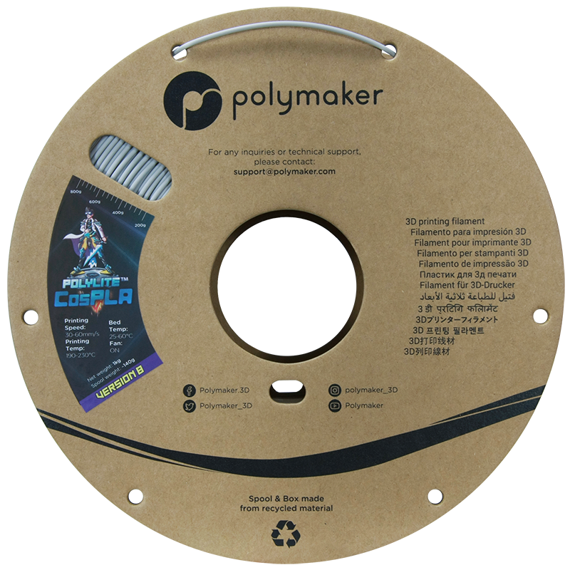 PolyLite™ CosPLA - Version B 1kg roll