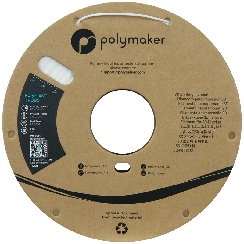 PolyFlex™ TPU95 750g - White