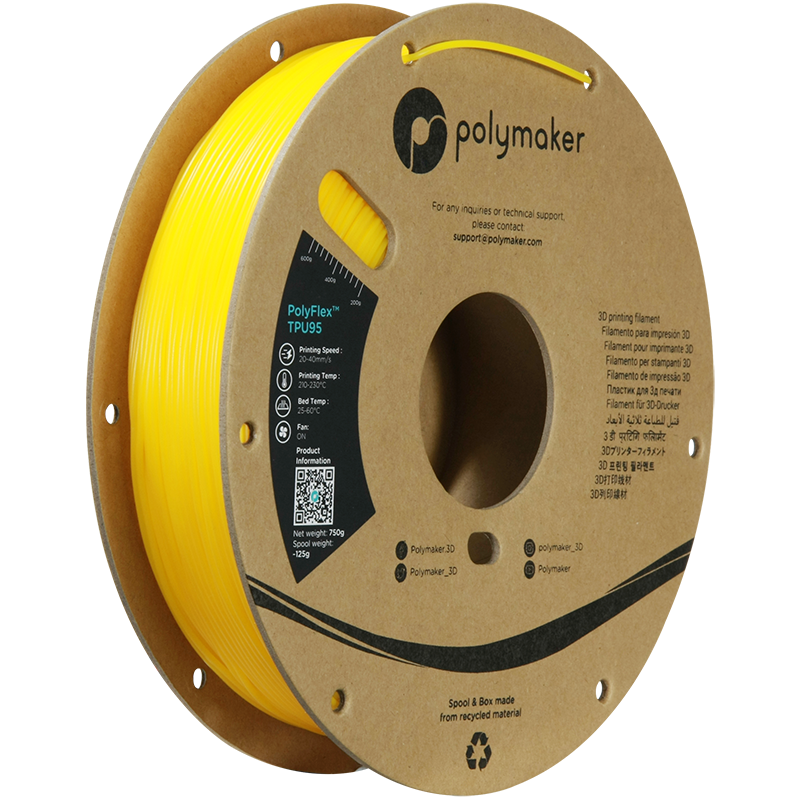 PolyFlex™ TPU95 750g - Yellow