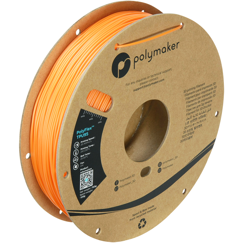 PolyFlex™ TPU95 750g - Orange