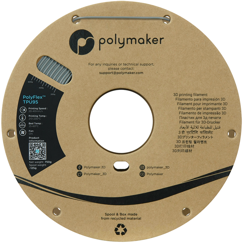 PolyFlex™ TPU95 750g - Grey