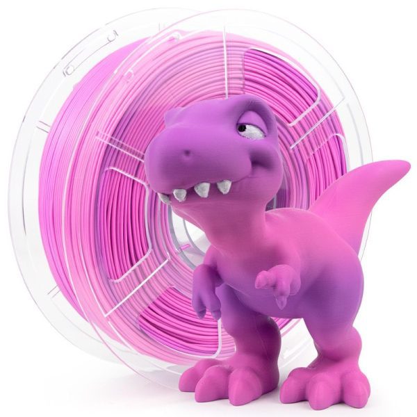 iSANMATE PLA+ PINK & PURPLE MATTE GRADIENT 1.75mm Filament 1kg roll