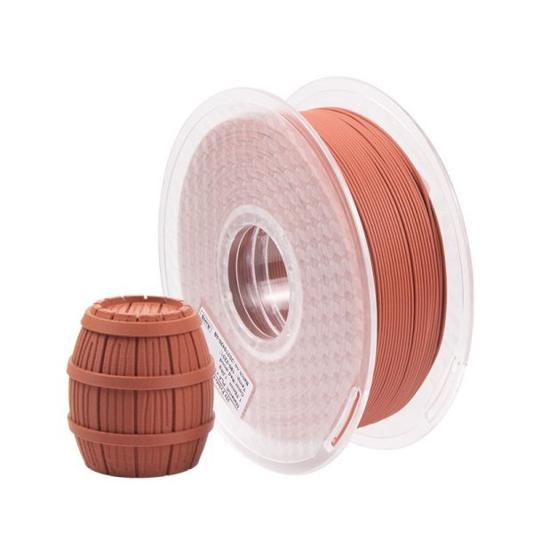 iSANMATE PLA+ RED WOOD 1.75mm Filament 1kg roll