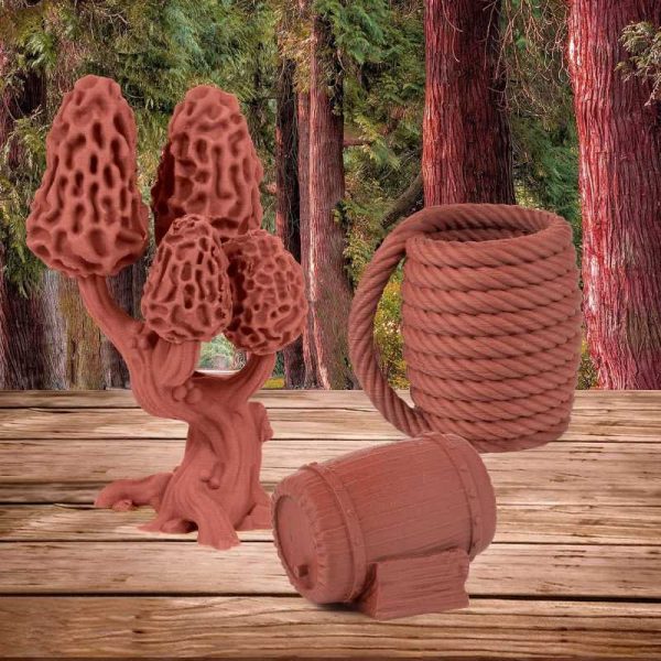 iSANMATE PLA+ ROSE RED WOOD 1.75mm Filament 1kg roll