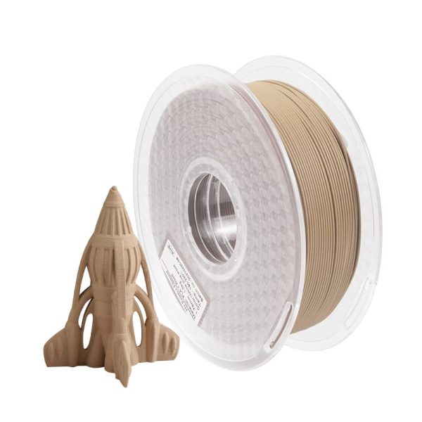 iSANMATE PLA+ WHITE PINE WOOD 1.75mm Filament 1kg roll