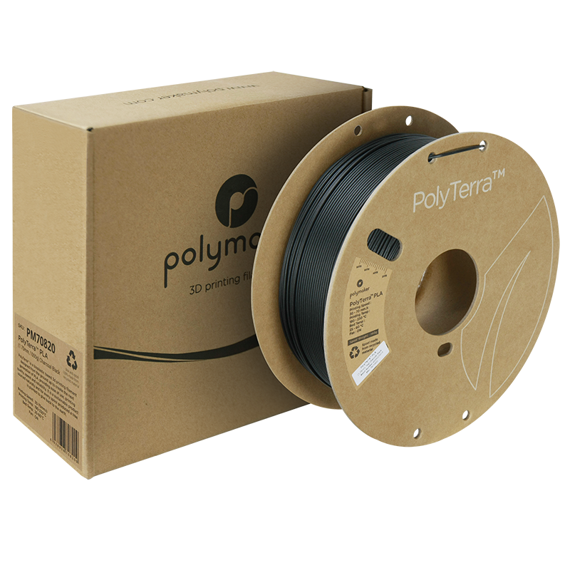 PolyTerra PLA Regular -  Charcoal Black