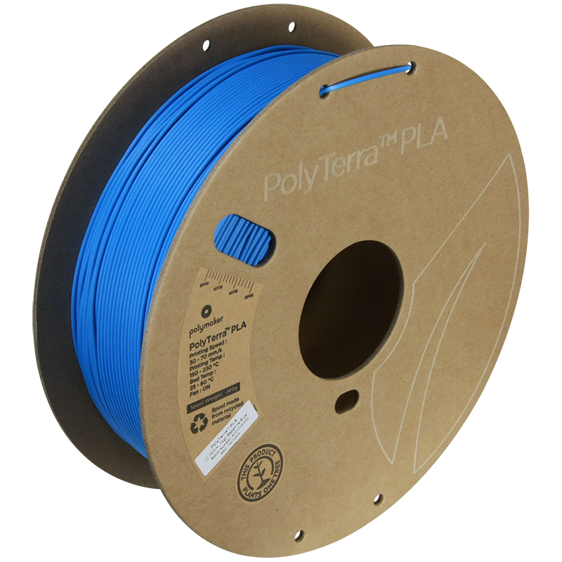 PolyTerra PLA Regular 1kg - Sapphire Blue