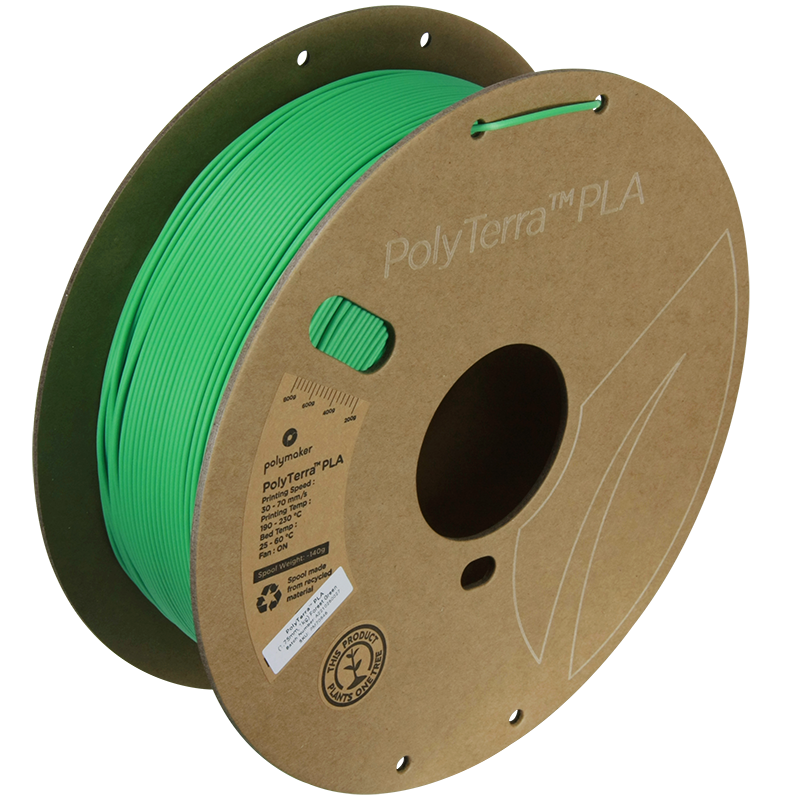 PolyTerra PLA Regular 1kg - Forest Green