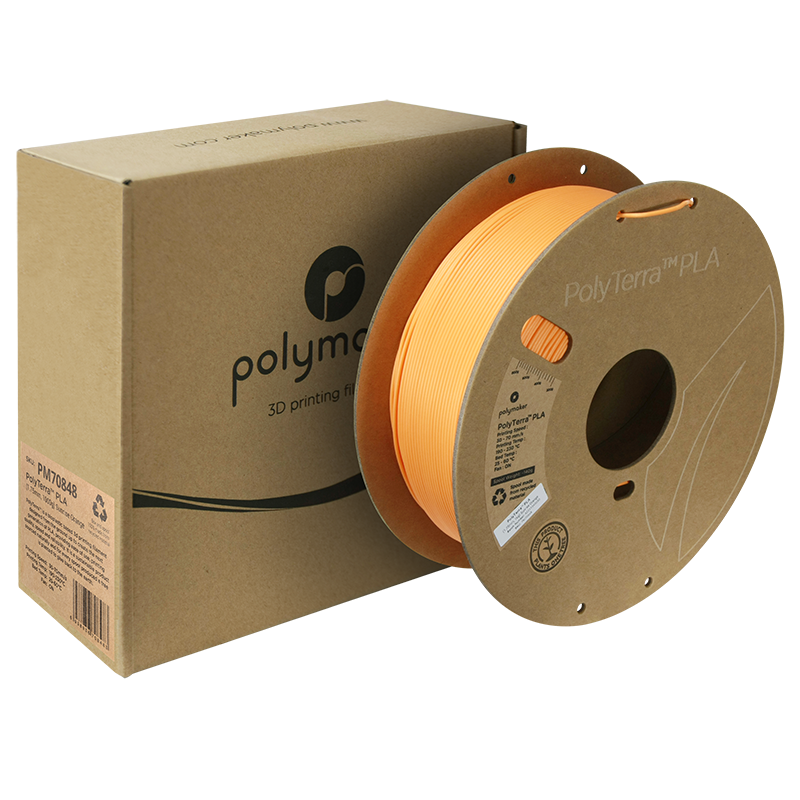 PolyTerra PLA Regular 1kg - Sunrise Orange