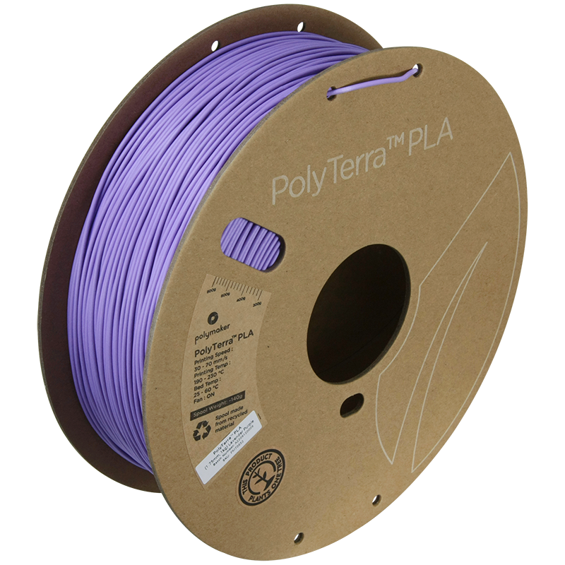 PolyTerra PLA Regular 1kg - Lavender Purple