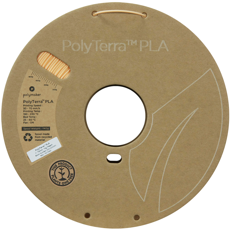 PolyTerra PLA Pastel 1kg- Peach