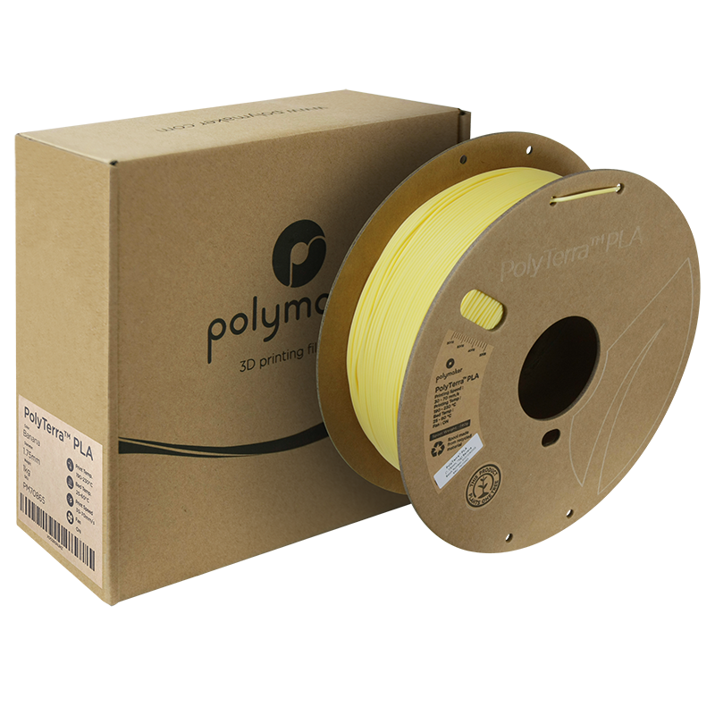 PolyTerra PLA Pastel 1kg- Banana