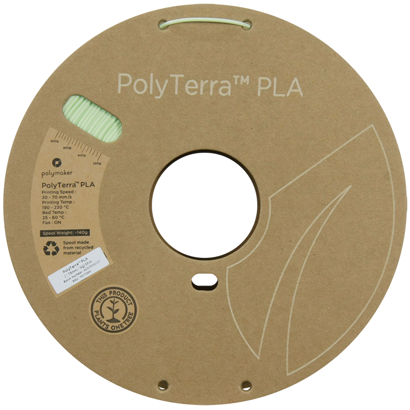 PolyTerra PLA Pastel 1kg- Mint