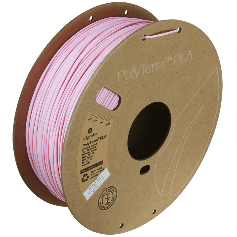 PolyTerra PLA Regular Matte - Sakura Pink