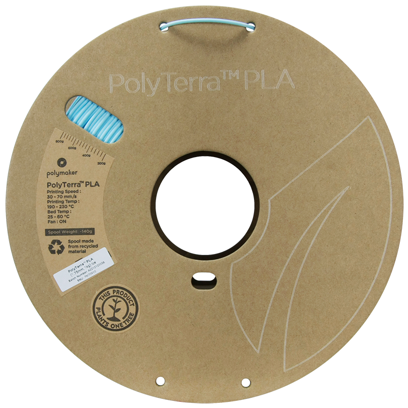 PolyTerra PLA Pastel 1kg- Ice