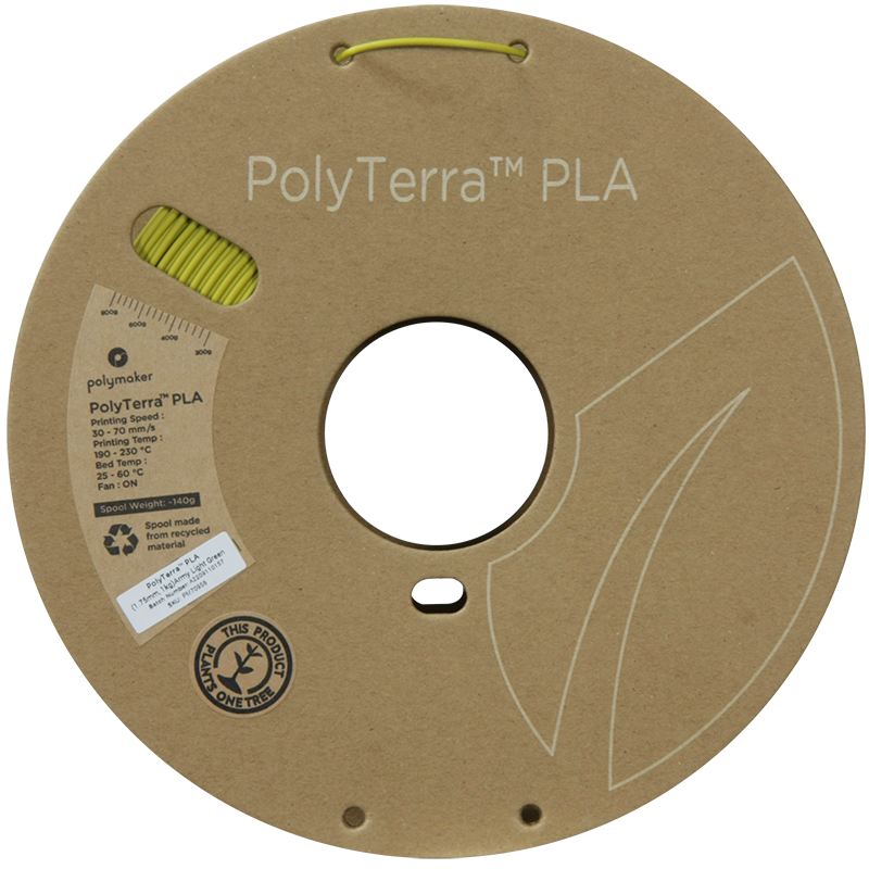 PolyTerra PLA Regular - Army Light Green