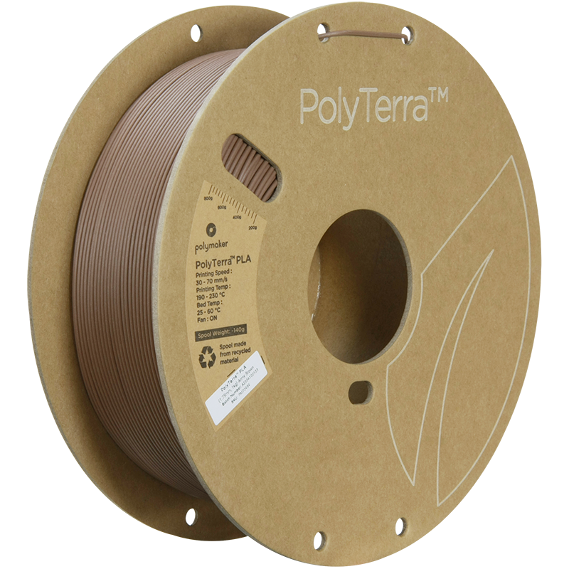 PolyTerra PLA Regular - Army Brown