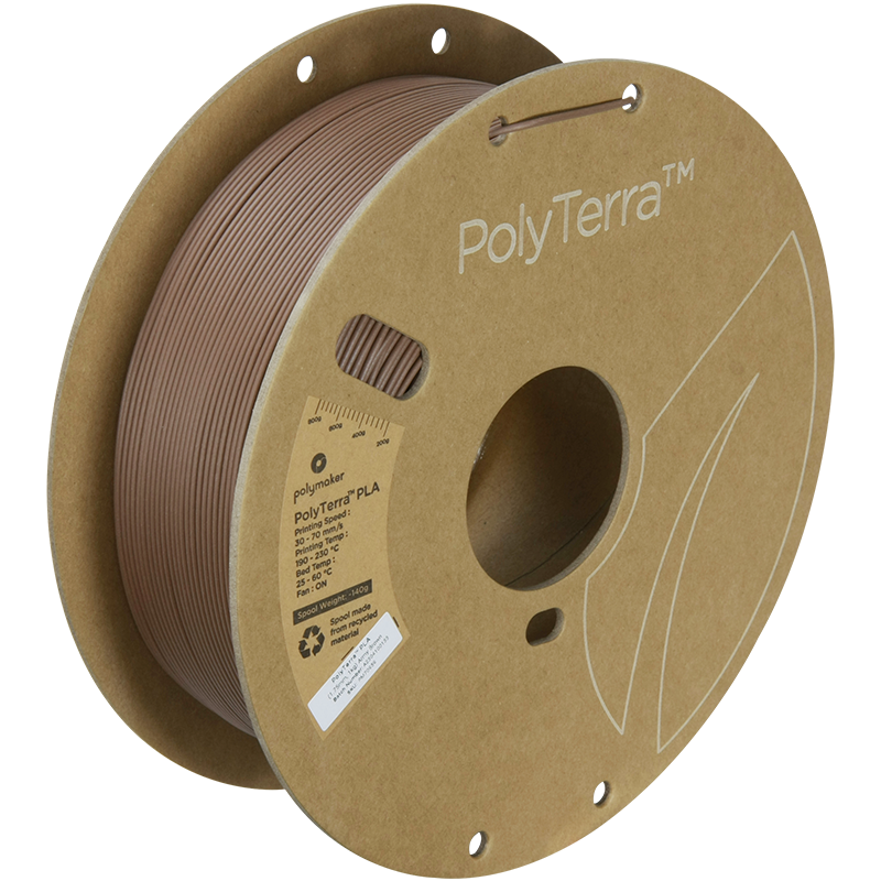 PolyTerra PLA Regular - Army Brown